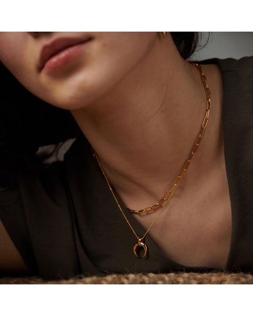 Janus Edinburgh Metallic 18K Vermeil Heka Chain Necklace