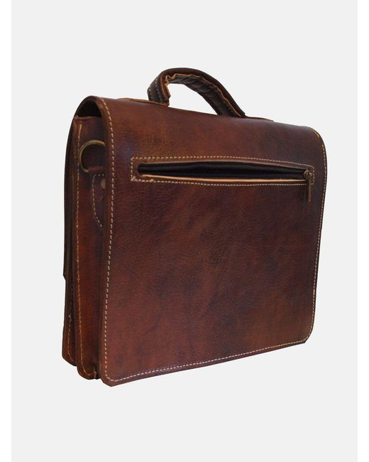 Berber Leather Brown The Casablanca Mini Satchel