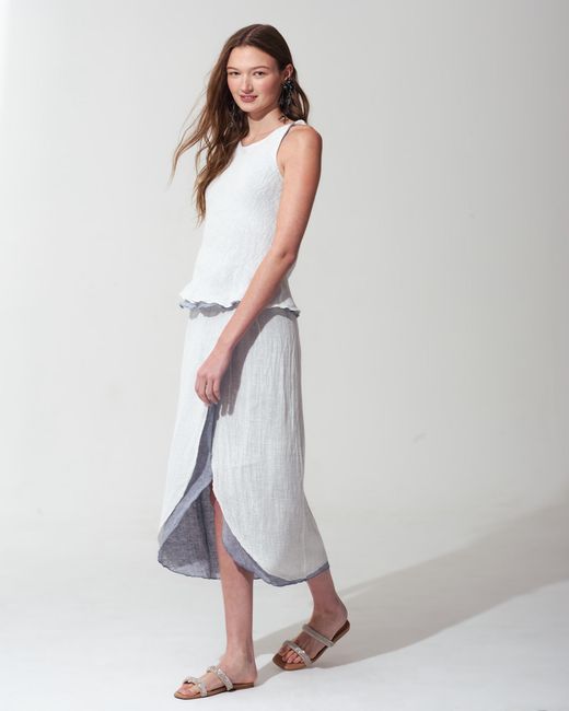 MARICEL Purple Agnese Wallet Skirt