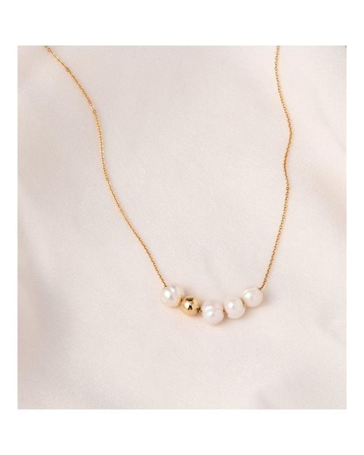 SET & STONES Metallic Portia Necklace