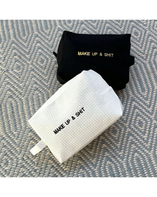 Lilly Loves Black Make Up & Shit Make Up Bag
