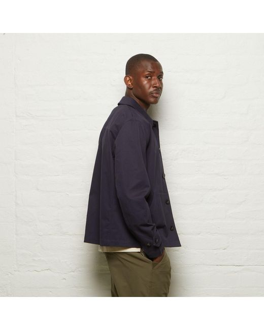 Guards London Blue Lancer Cotton Chore Jacket for men