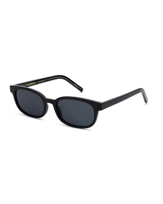A.Kjærbede Black Charlie Sunglasses
