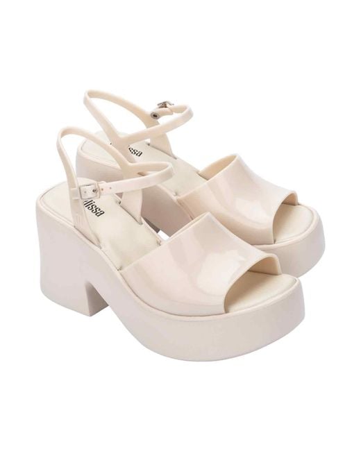 Melissa White Neutrals Lina Platform Sandal