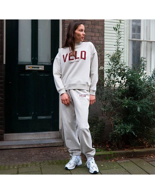 VLD Gray Silverlake Varsity Sweatpant