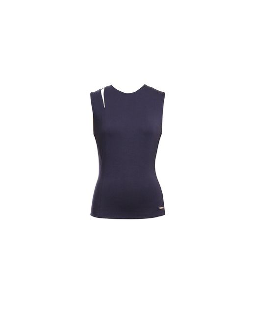Emma Wallace Blue Lisa Top