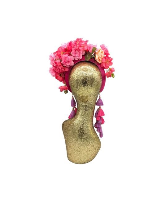 Julia Clancey Pink Mariana Chacha Bloom Headband