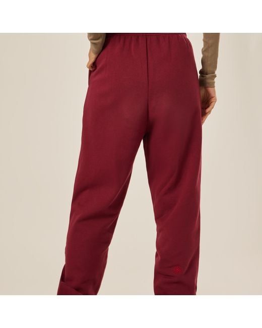 Be Athletica Red Varsity Athletica Sweatpants