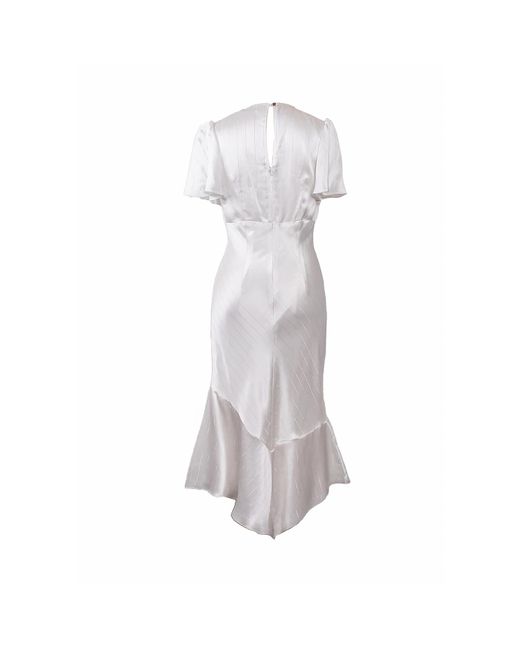 Emma Wallace Gray Linia Dress