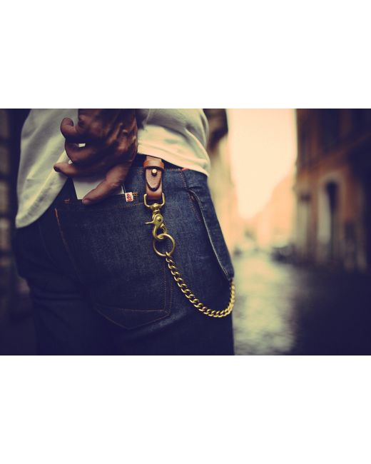 &SONS Trading Co White Sons Metal Chain for men