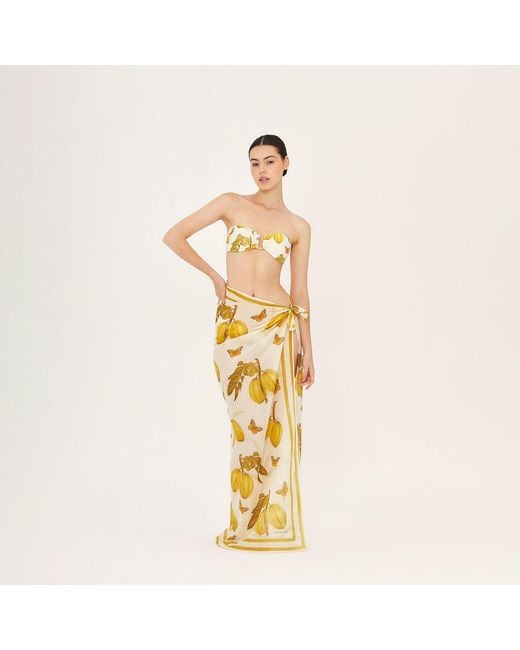 Aguaclara Metallic Pareo Scarf Fruits De Lest