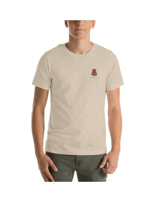 Anchor and Crew Natural Neutrals Desert Dust Three Field Notes Organic Cotton T-Shirt for men