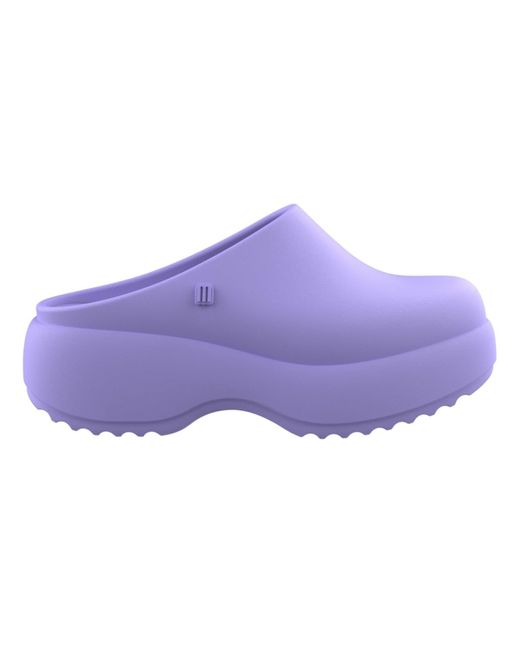Melissa Purple Free Clog Platform