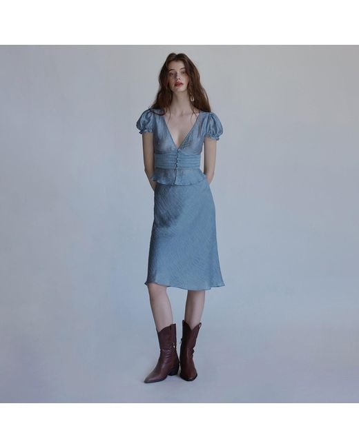 Belsize25 Blue Belair Ocean Skirt