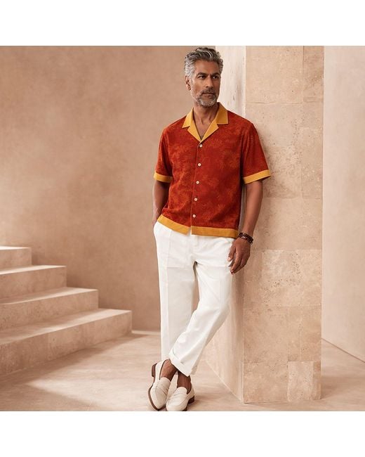 Freak Vault Red Kapochili Silk Shirt for men