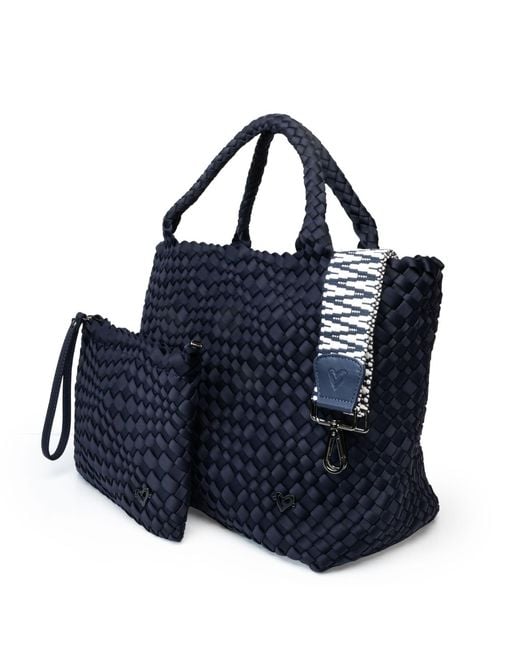 Prenelove Blue London Large Woven Totes