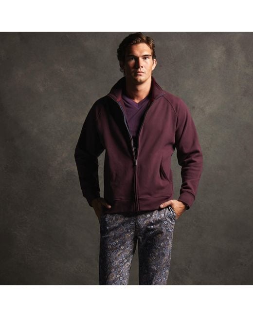 Lords of Harlech Gray Jack Lux Trippy Paisley Pant for men