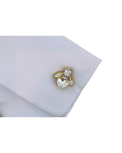Vicki Sarge Black Neutrals The Clear Bee Cufflinks for men