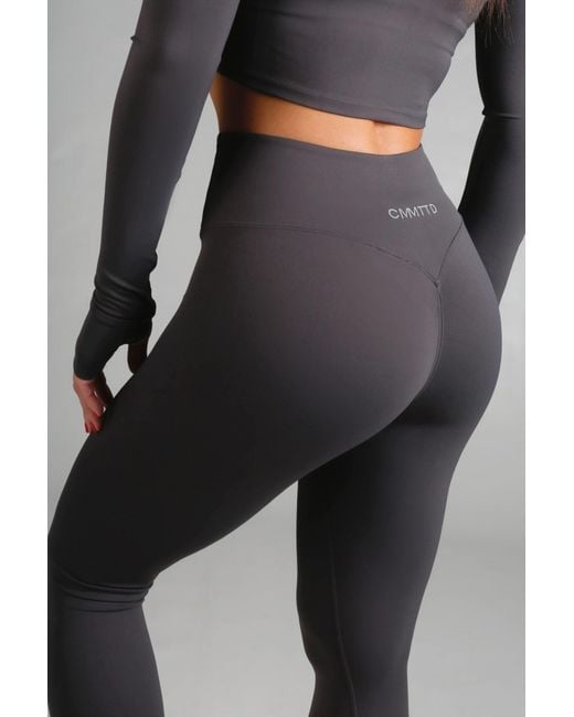 Cmmttd Gray Core Contour Legging