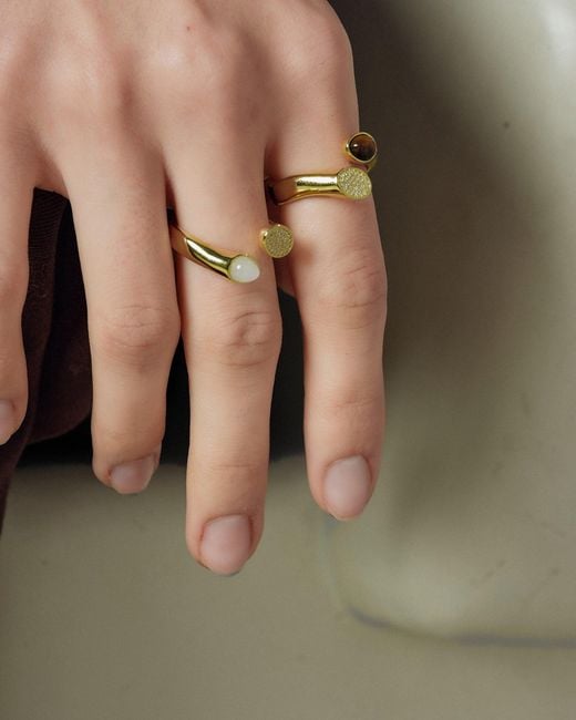 Freqnc Atelier Metallic Serpent Ring