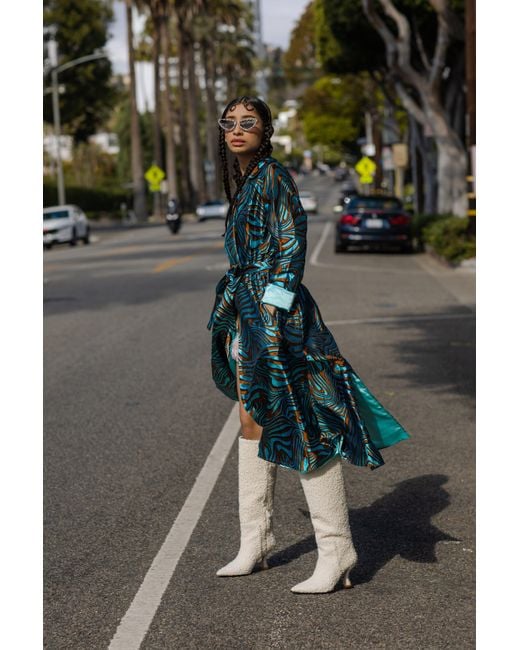 Andreeva Green Mint Marilyn Coat