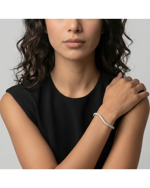 Uchi and Soto Metallic Nami Stone Wave Bangle