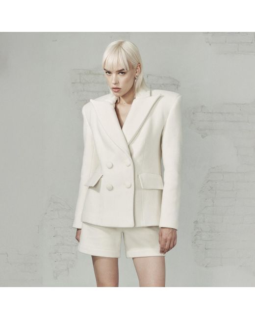 Vestiaire d'un Oiseau Libre Natural Wool Jacket