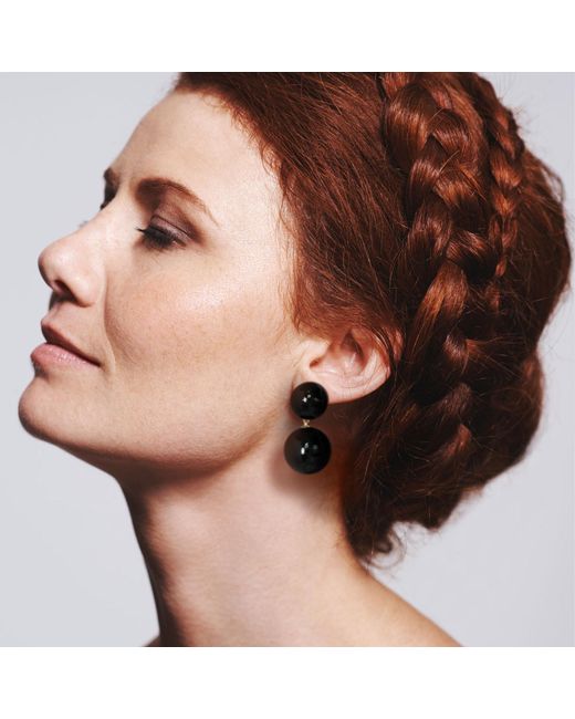 Saule Label Black Sonia Classic Earrings