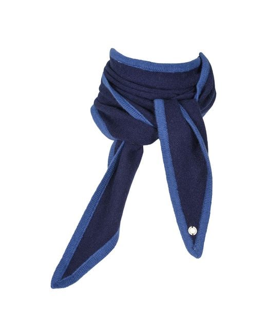 tirillm Blue Ayla Small Neck Scarf