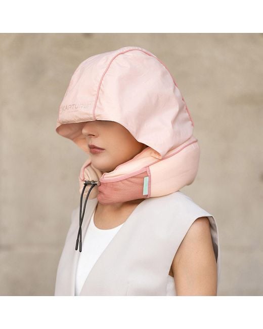 Kapture Pink Room Travel Pillow Set