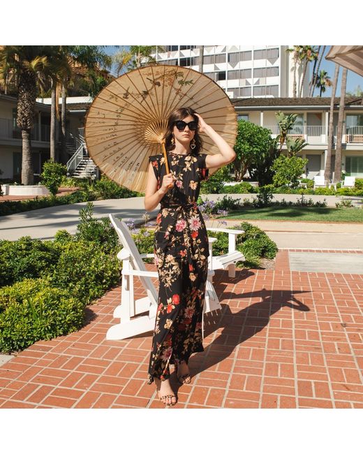 Jennafer Grace Black Miriam Tunic & Palazzo Pant Set