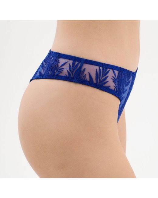 Daily Underwear Blue String Panties