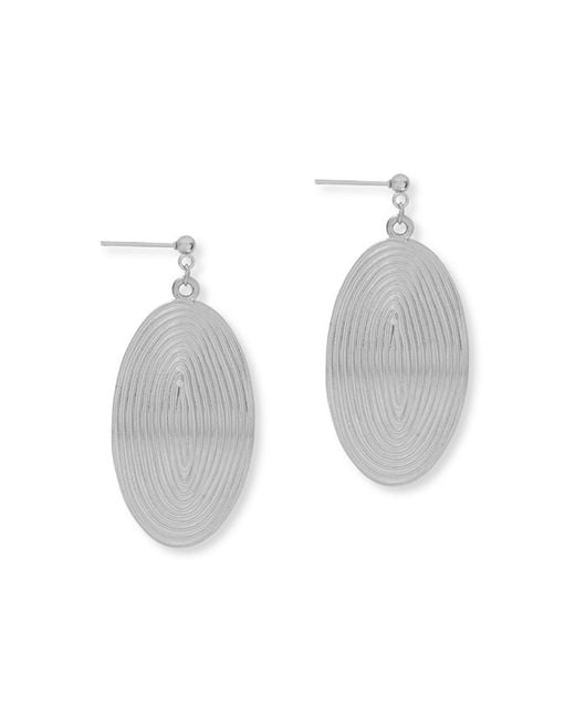 A Weathered Penny Gray Rumi Earrings