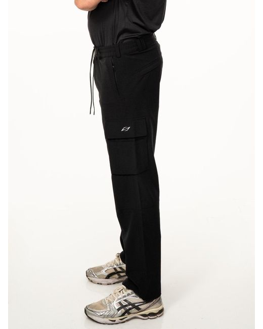 Saved Lab Black Cargo Pant for men