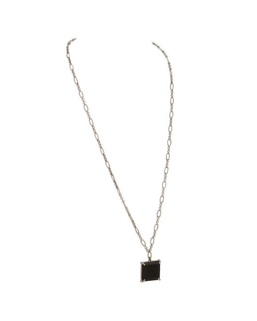 Dhwani Bansal Metallic Blanco Pendant With Onyx