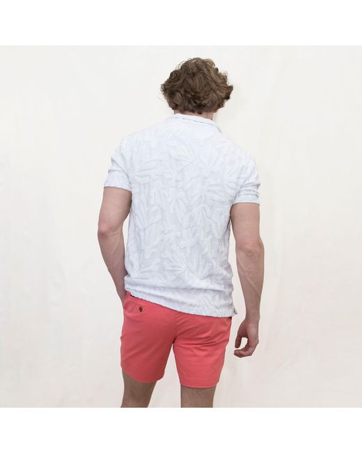 Lords of Harlech Red John Flat Front Short for men