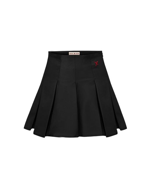 Pcfg Black Pleated Skirt