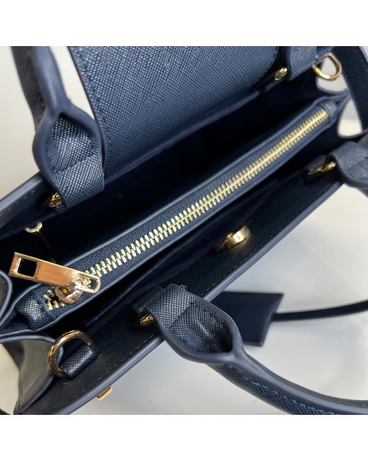 Alie Street London Blue Derby Occasion Handbag