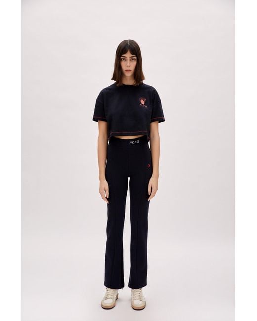 Pcfg Black Crop Tee
