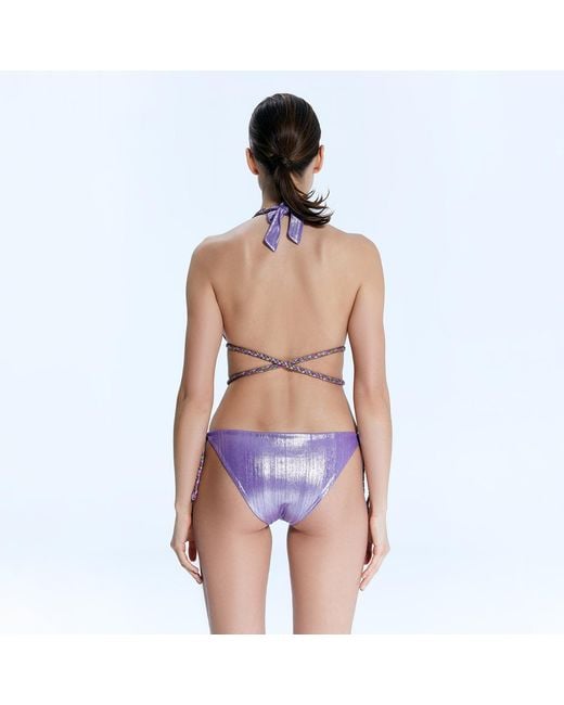 Nur Karaata Purple Nikki Bikini Set