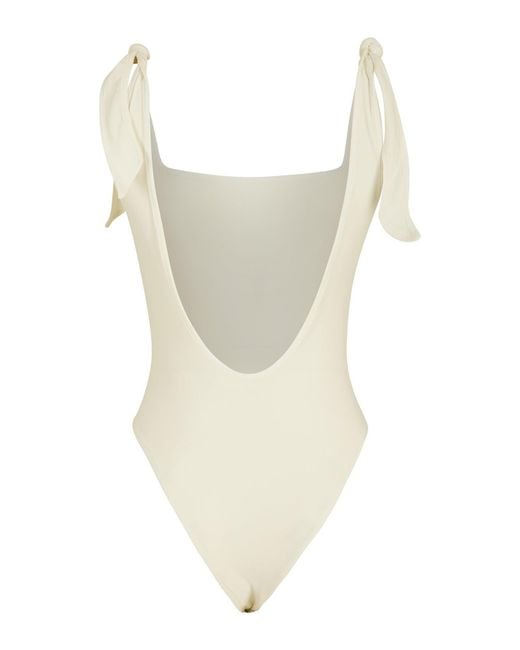 Growny White Mita Bodysuit
