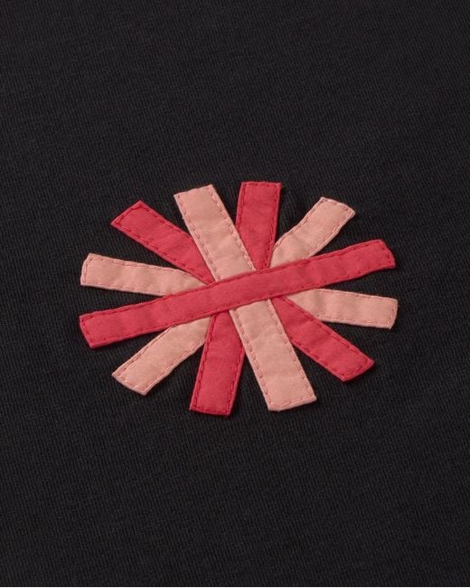 Thinking Mu Black Patched Sunny Lucia T-Shirt