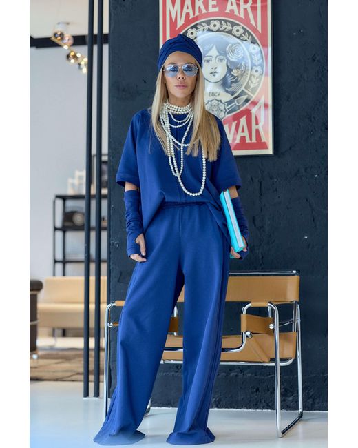 Clothes by Locker Room Blue Three-Piece Set