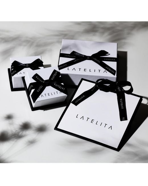 Latelita London Metallic Initial Bangle N