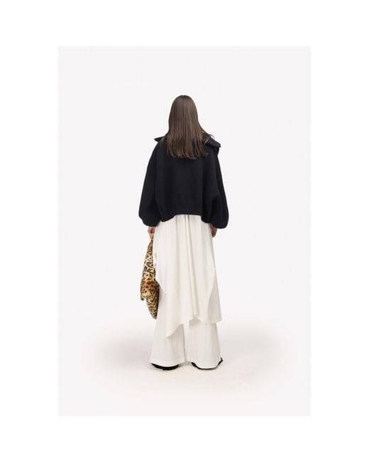 Julia Allert White Two-Piece Set Knit Dress And Pants