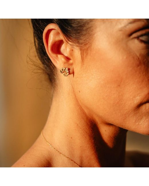 Onewildone Metallic Baby Mine Elephant Earrings