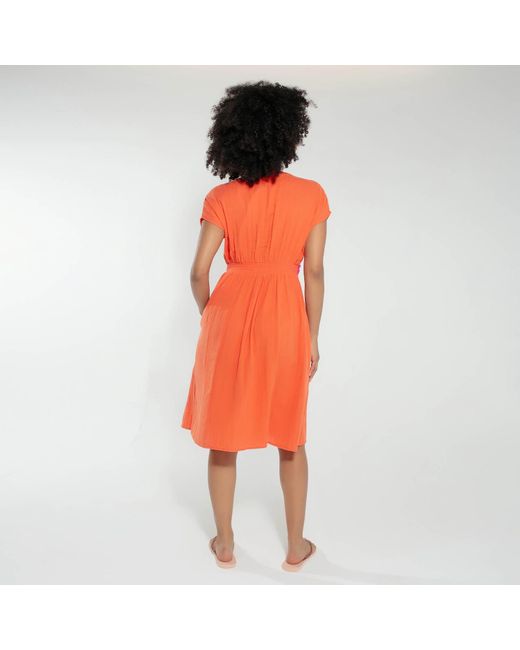 Nooki Design Layla Dress In Orange