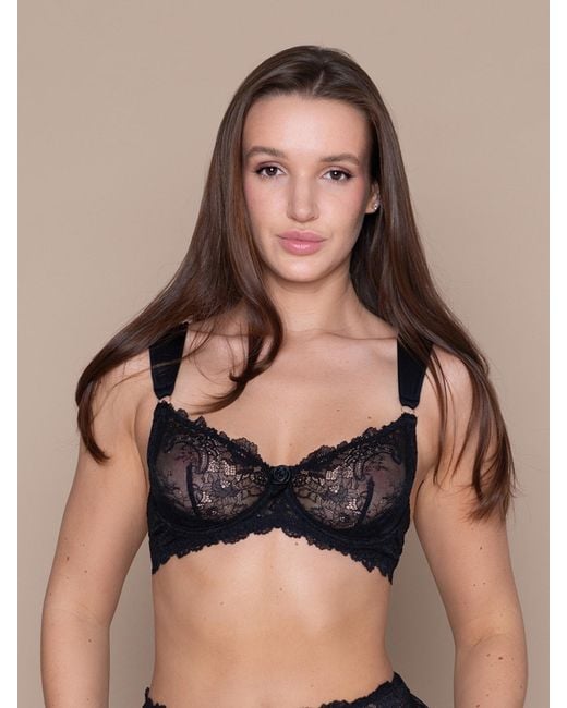 BonBon Lingerie Black Mistress Underwired Bra