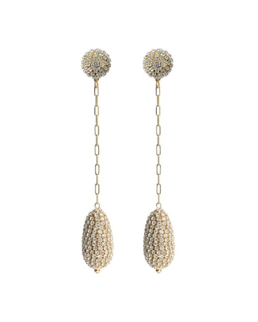 Saule Label Metallic Marcelle Earrings