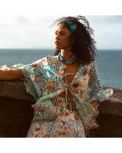 Casa Atelier by Ferdinando Fusco Blue Nerano Ibiza Shirt